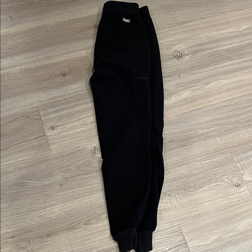 Figs scrubs Black Jogger Pants